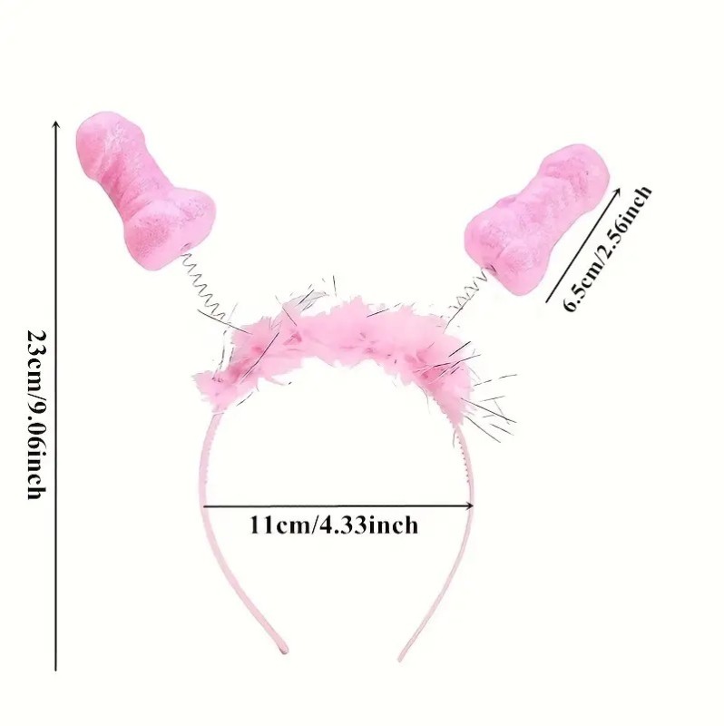 2pcs Penis Heandbands Pink