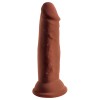 Realistic Dildo King Cock Plus Triple Density Cock 18.4cm Brown