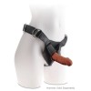 Realistic Dildo King Cock Plus Triple Density Cock 18.4cm Brown Realistic Dildo King Cock Plus Triple Density Cock 18.4cm Brown