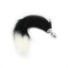 Kiotos Πρωκτική Σφήνα με Ουρά Kiotos Fox Tail S Μαύρο Σφήνες χωρίς δόνηση