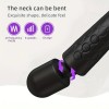 LIKETHAT Δονητής Wand LIKETHAT 20cm Μαύρος Wand
