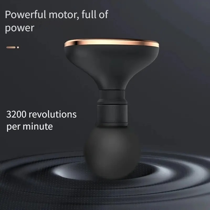 Love Market Mini Massager Love Market 13cm Black Wand