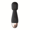 Mini Wand Vibrator Love Market 10cm Black