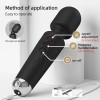 Wand Vibrator LIKETHAT 15cm Black Wand Vibrator LIKETHAT 15cm Black