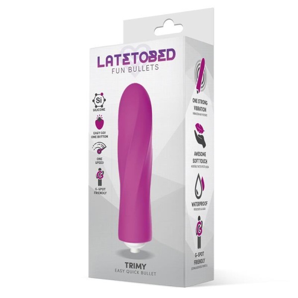Mini Vibrator Latetobed Trimy Pink