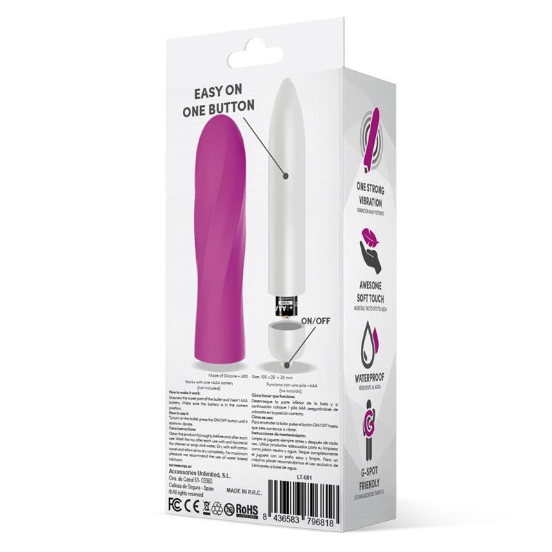 Love Market Mini Vibrator Latetobed Trimy Pink Bullet