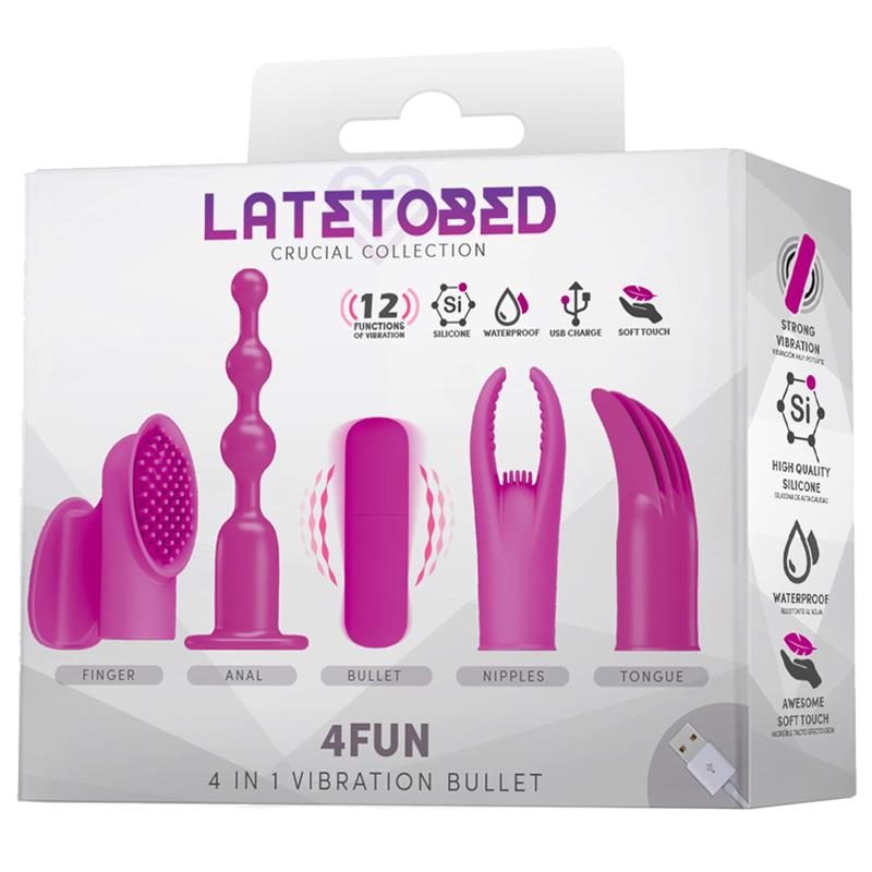 Latetobed Ερωτικό Σετ Latetobed 4Fun Σετ