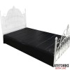 Latetobed Bed Sheet Latetobed 200cm x 220cm Black Wet Games