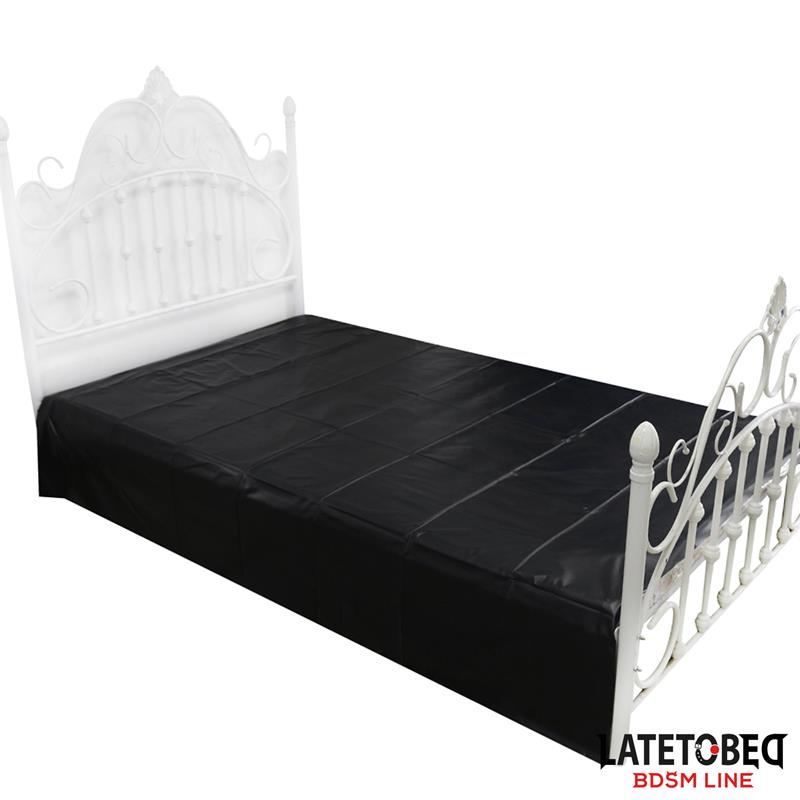 Latetobed Bed Sheet Latetobed 200cm x 220cm Black Wet Games