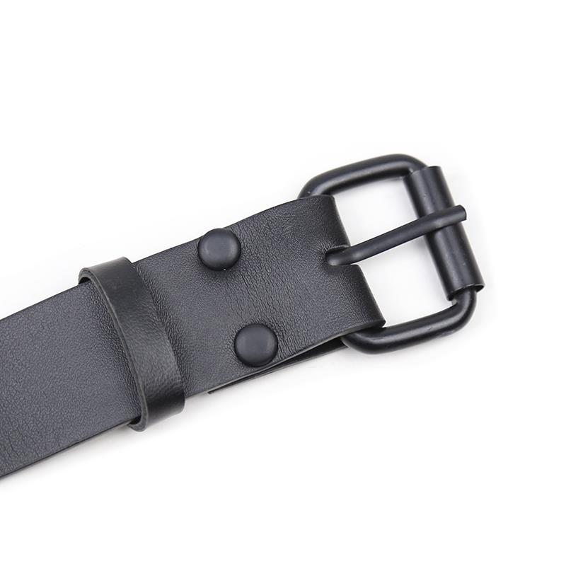 Latetobed Leather Collar with Leash Latetobed Black Collars