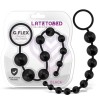 Latetobed Anal Beads Latetobed G.Flex Black Anal Balls