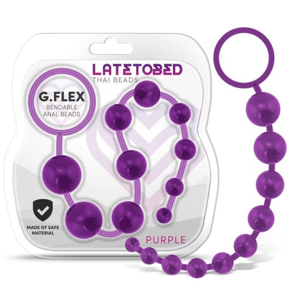 Anal Beads Latetobed G.Flex Purple