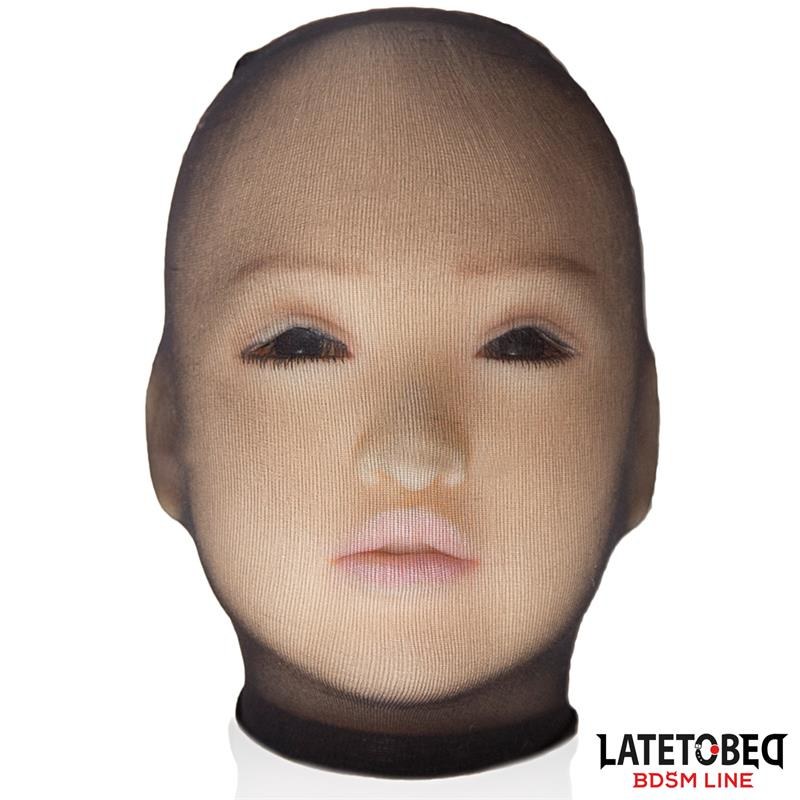 Latetobed Head Mask Latetobed Black Full face masks