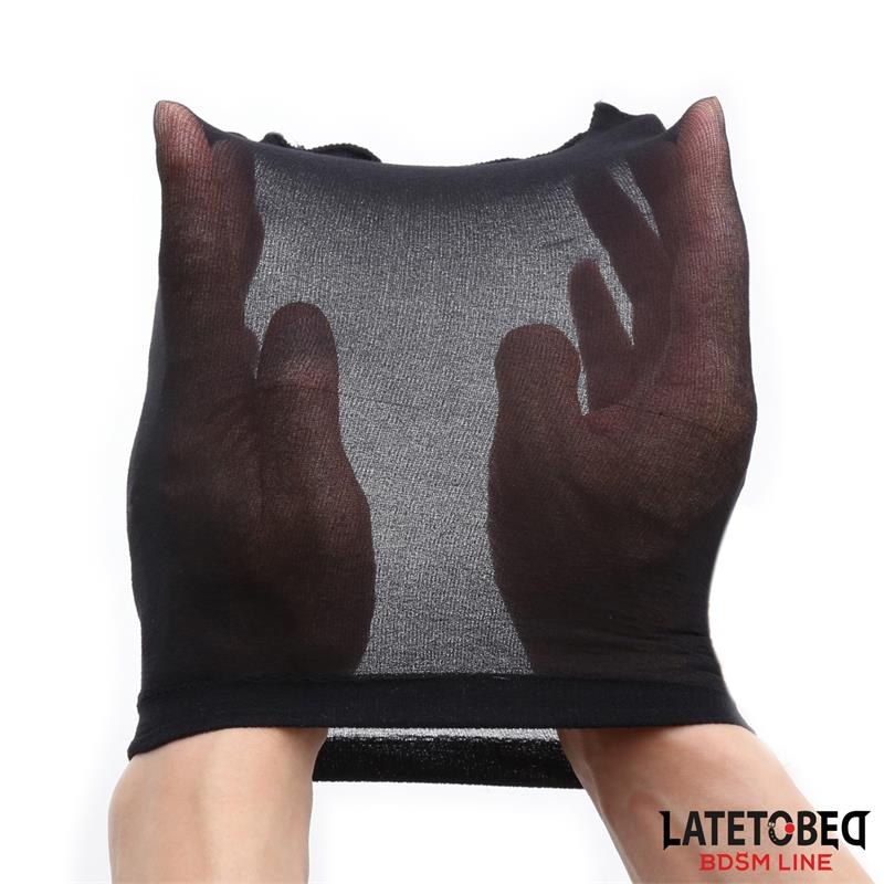 Latetobed Head Mask Latetobed Black Full face masks