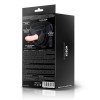 Latetobed Κούφιο Strap-On με Δόνηση Latetobed Wobox 16.5cm Μπεζ Γυναικεία Strap-On