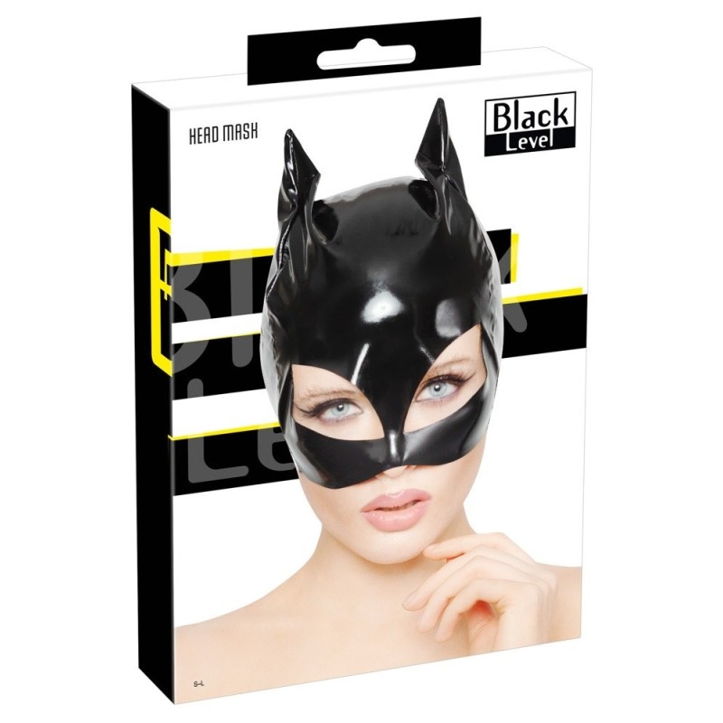 Black Level Μάσκα Black Level Cat Μαύρη Μάσκες full face
