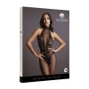 Le Desir Fishnet Bodystocking with Lace Le Desir Black Bodystockings