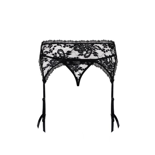 Garter Belt & Thong Obsessive Catia Black Obsessive Garter Belt & Thong Obsessive Catia Black Garters & Garter Belts