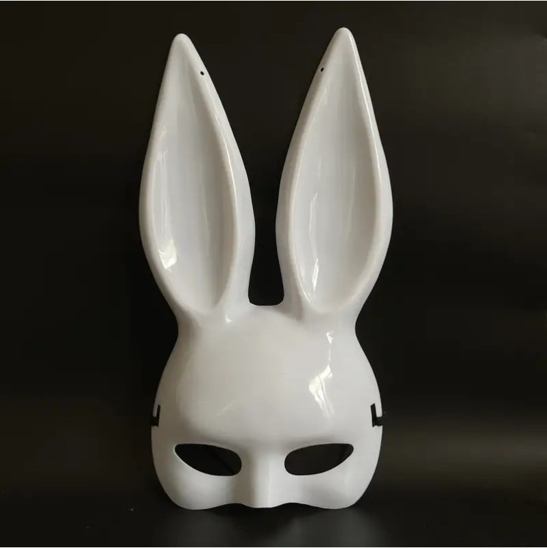 Mask Bunny Girl White