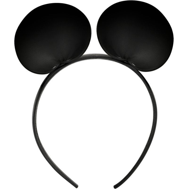 Headband With Mouse Ears Coquette Black