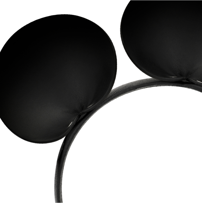 Headband With Mouse Ears Coquette Black