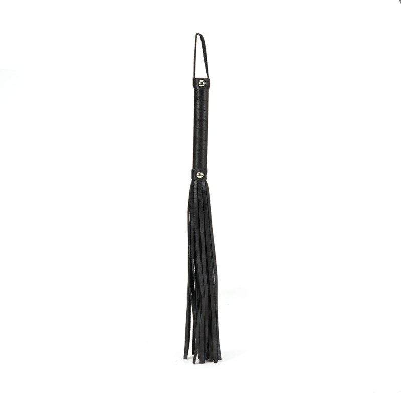 Liebe Seele Leather Bond  Flogger Liebe Seele Black Floggers & Paddles