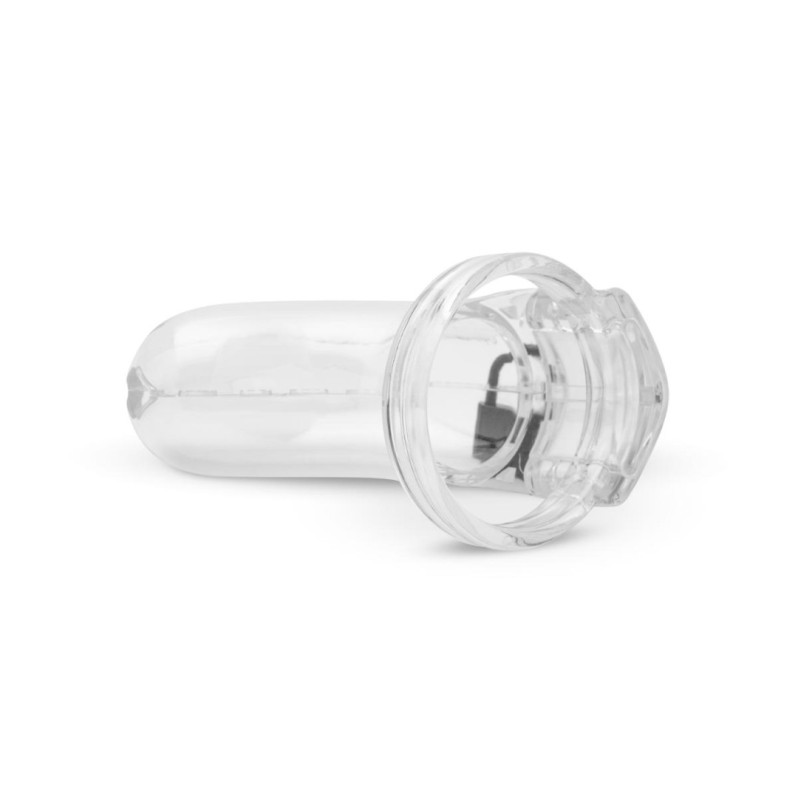 Cock Cage Lockdown Medium Clear