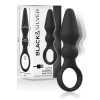 Vibrating Butt Plug Black&Silver Ozzy Black