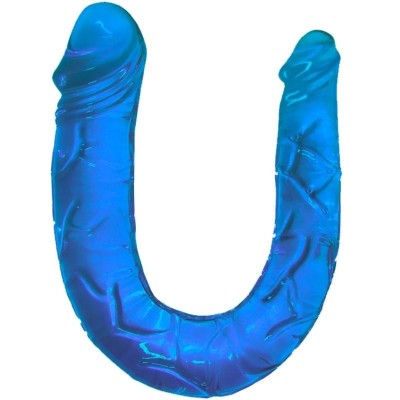 Double Jelly Dildo Baile 30.4cm Blue Double Jelly Dildo Baile 30.4cm Blue