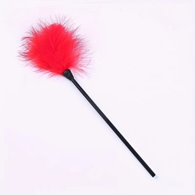 Feather Tickler Love Market Red Feather Tickler Love Market Red