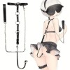  BDSM Set Collar with Anal Hook 