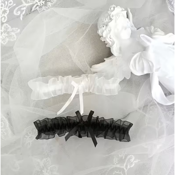Καλτσοδέτα Love Market Λευκή
