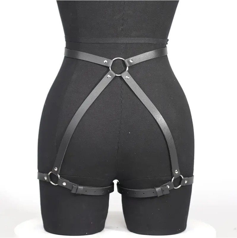 Harness Garter Belt Mia Black