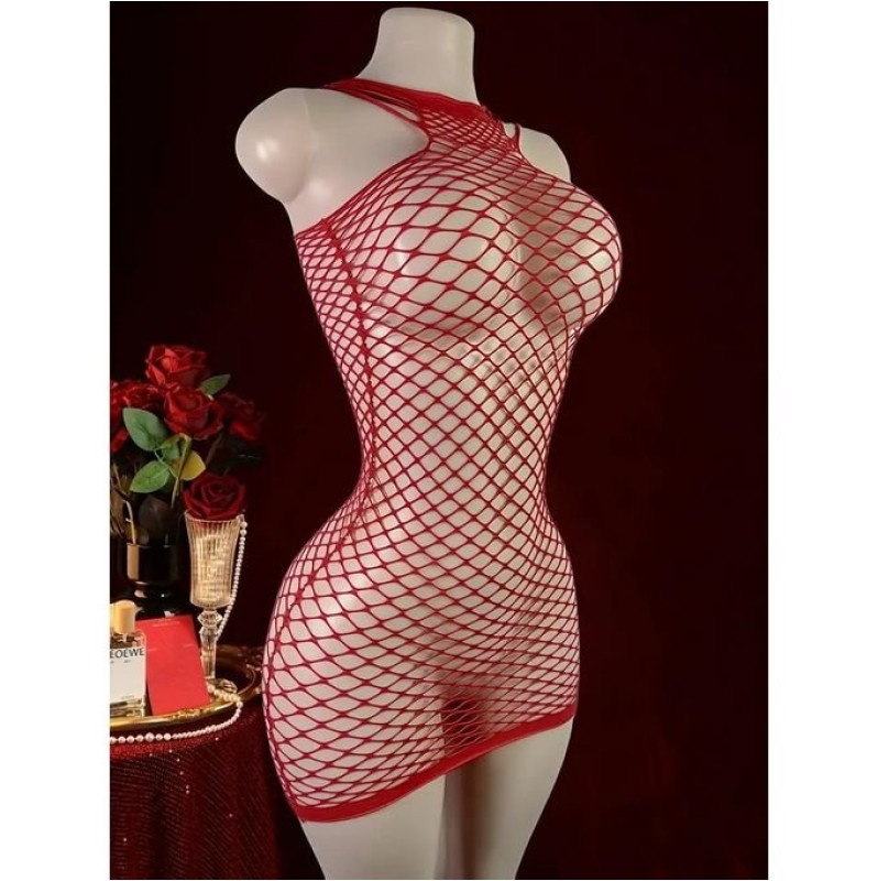 Cover Up Dress Gilda Red