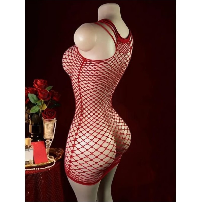 Cover Up Dress Gilda Red