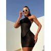 Love Market Halter Dress Sara Black Dresses