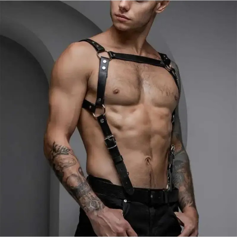 Harness Στήθους Ρυθμιζόμενο Paris Μαύρο