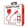 Clitoral Vibrator with Tongue Pretty Love Aliyah Red