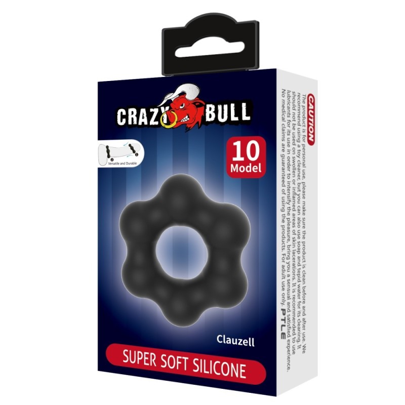 Cock Ring Crazy Bull Clauzell Black