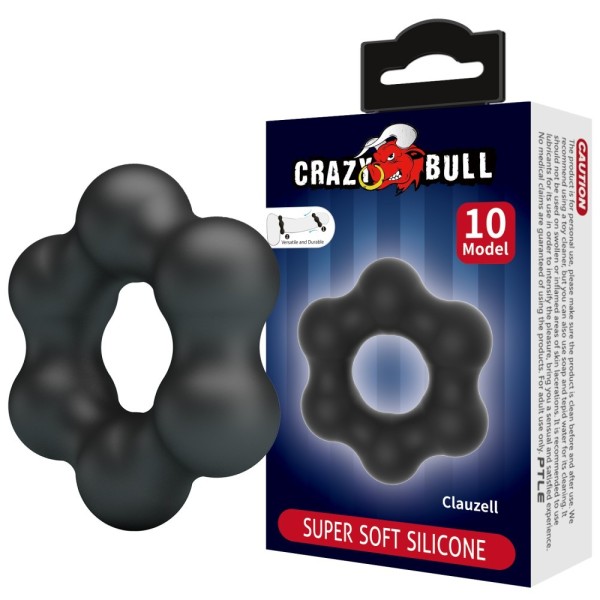Cock Ring Crazy Bull Clauzell Black
