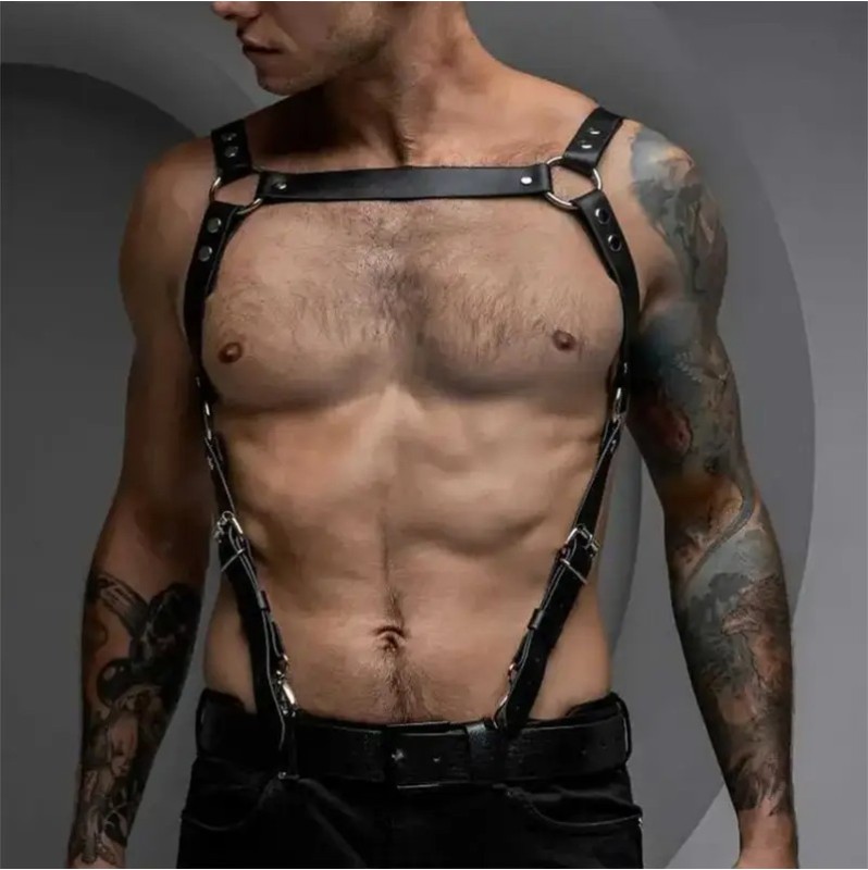 Harness Στήθους Ρυθμιζόμενο Paris Μαύρο