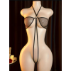 Love Market Κορμάκι Micro Body Love Market Belinda Μαύρο Κορμάκια