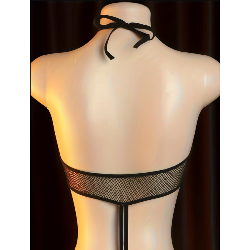 Love Market Κορμάκι Micro Body Love Market Belinda Μαύρο Κορμάκια