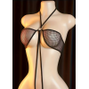 Love Market Κορμάκι Micro Body Love Market Belinda Μαύρο Κορμάκια