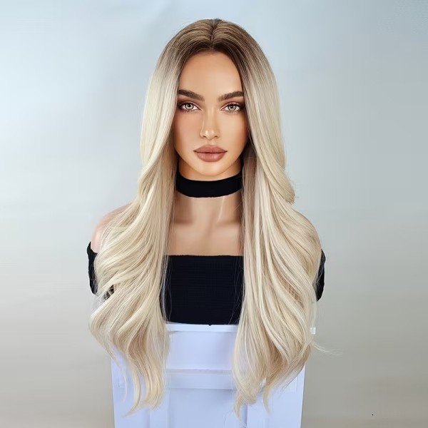 Long Wavy Wig Blonde Lara