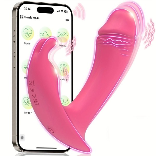 Κλειτοριδικός Δονητής με App Love Market Hector Ροζ