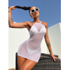Love Market Halter Dress Sara White Dresses