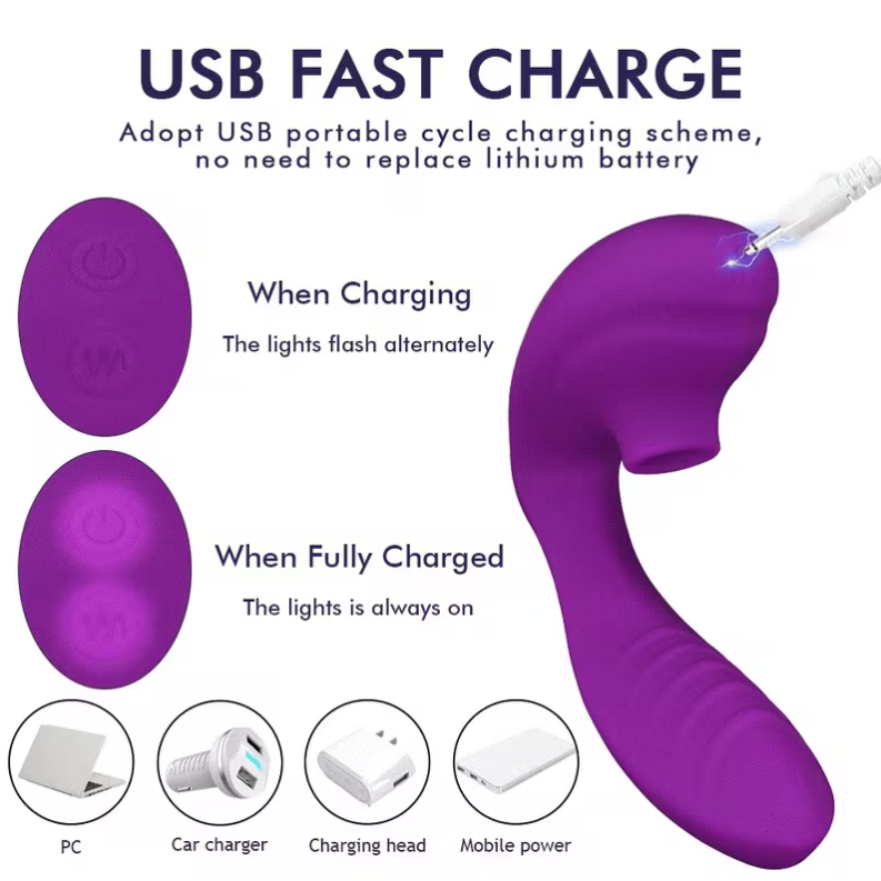 Love Market Clit & G-Spot Vibrator Love Market Mary Pink Clit Toys