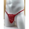 Love Market Ανδρικό Στρινγκ Lacy Dream Κόκκινο Strings