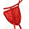 Love Market Ανδρικό Στρινγκ Sheer Κόκκινο Strings